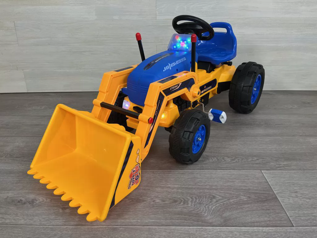 Tractor de pedales strong superior Amarillo