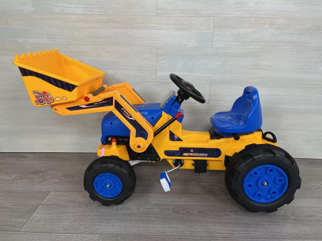 Tractor de pedales strong superior Amarillo
