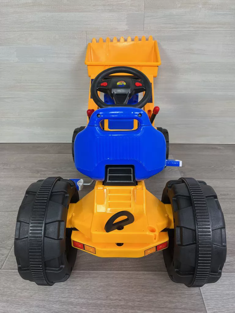 Tractor de pedales strong superior Amarillo