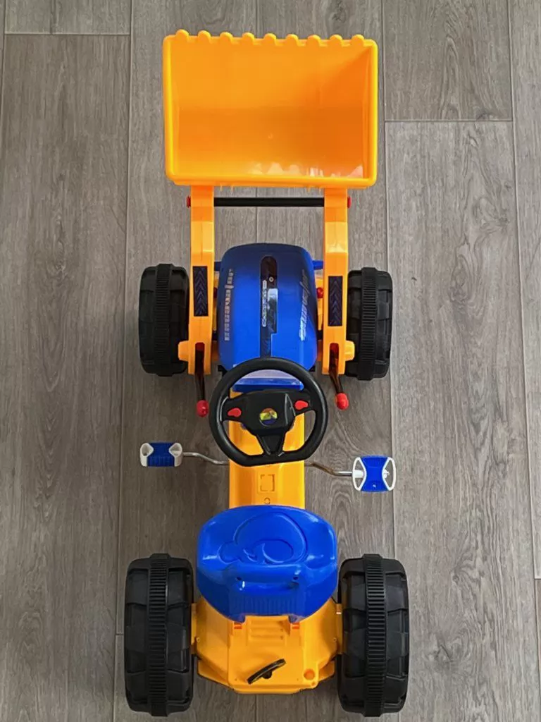 Tractor de pedales strong superior Amarillo