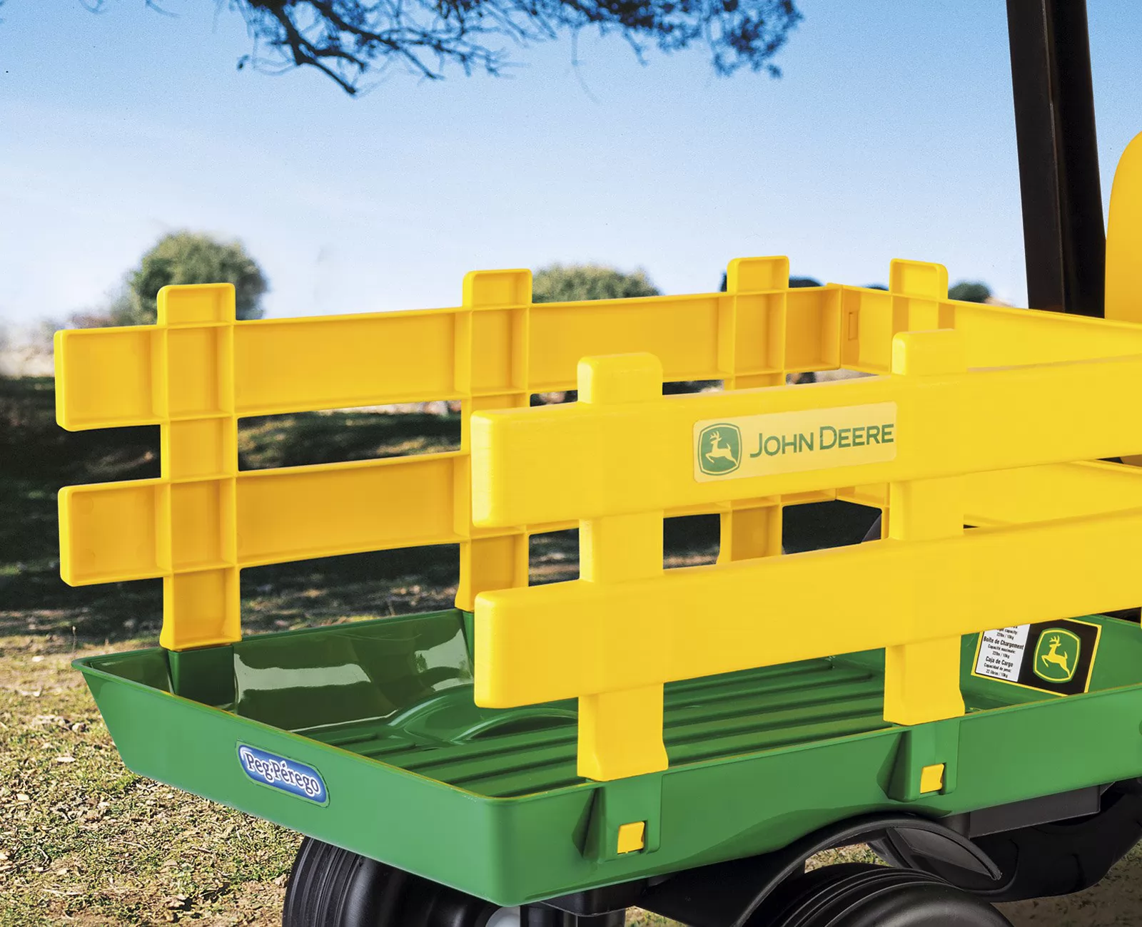 Remolque Peg Perego John Stake Side - zoom remolque