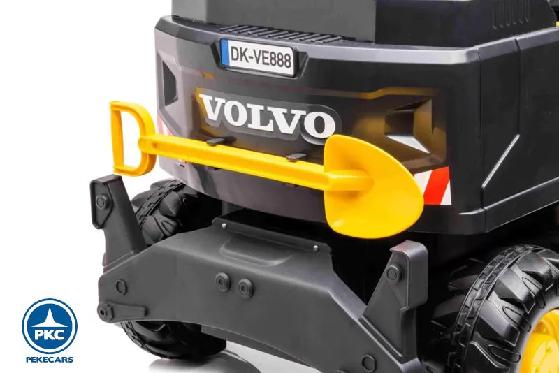 Excavadora Eléctrica Volvo 12v 2.4G Amarilla pala