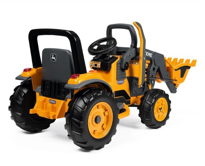 Deere Construccion con pala 12V - Vista trasera