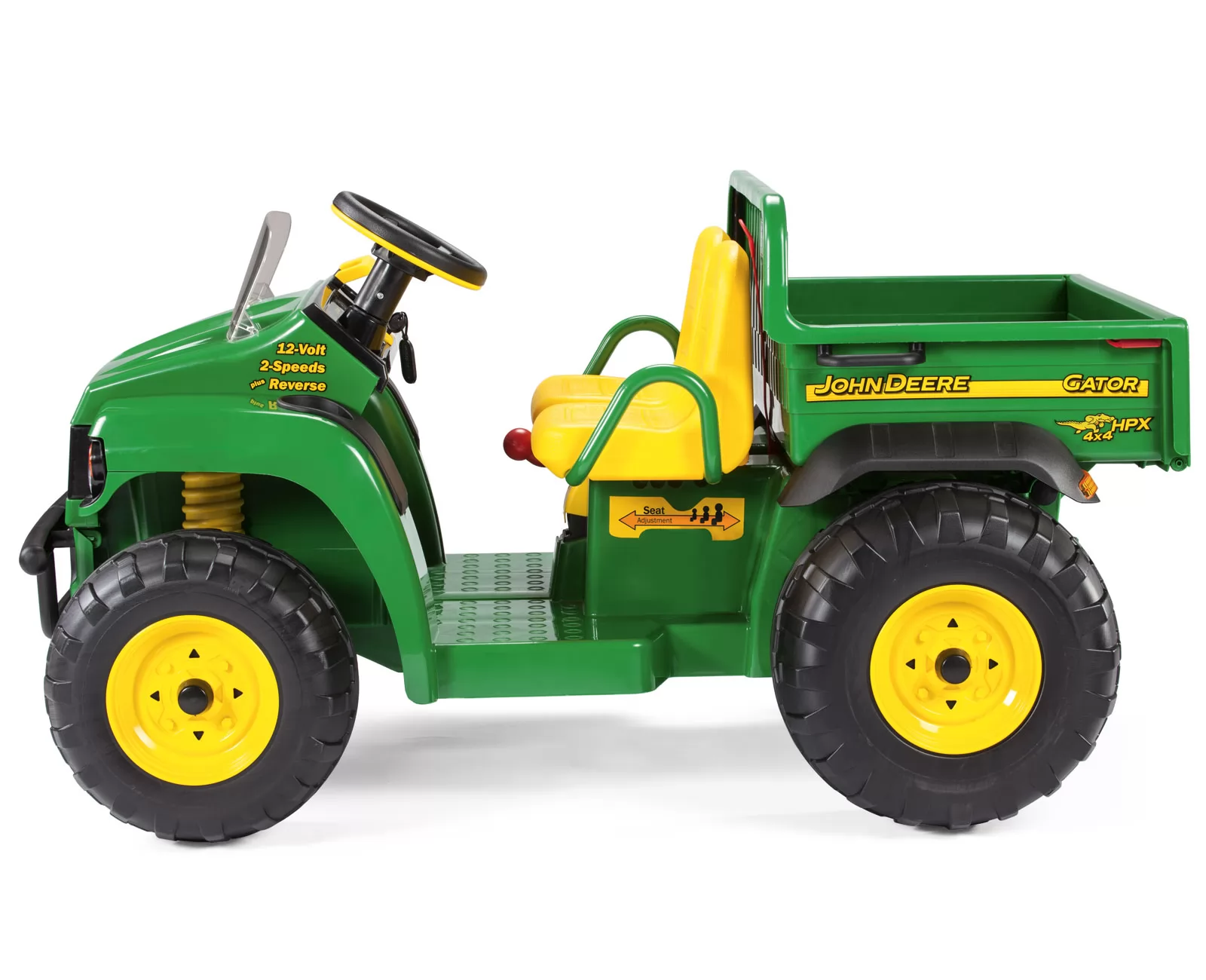 Tractor Eléctrico Infantil John Deere Gator HPX 2 Plazas