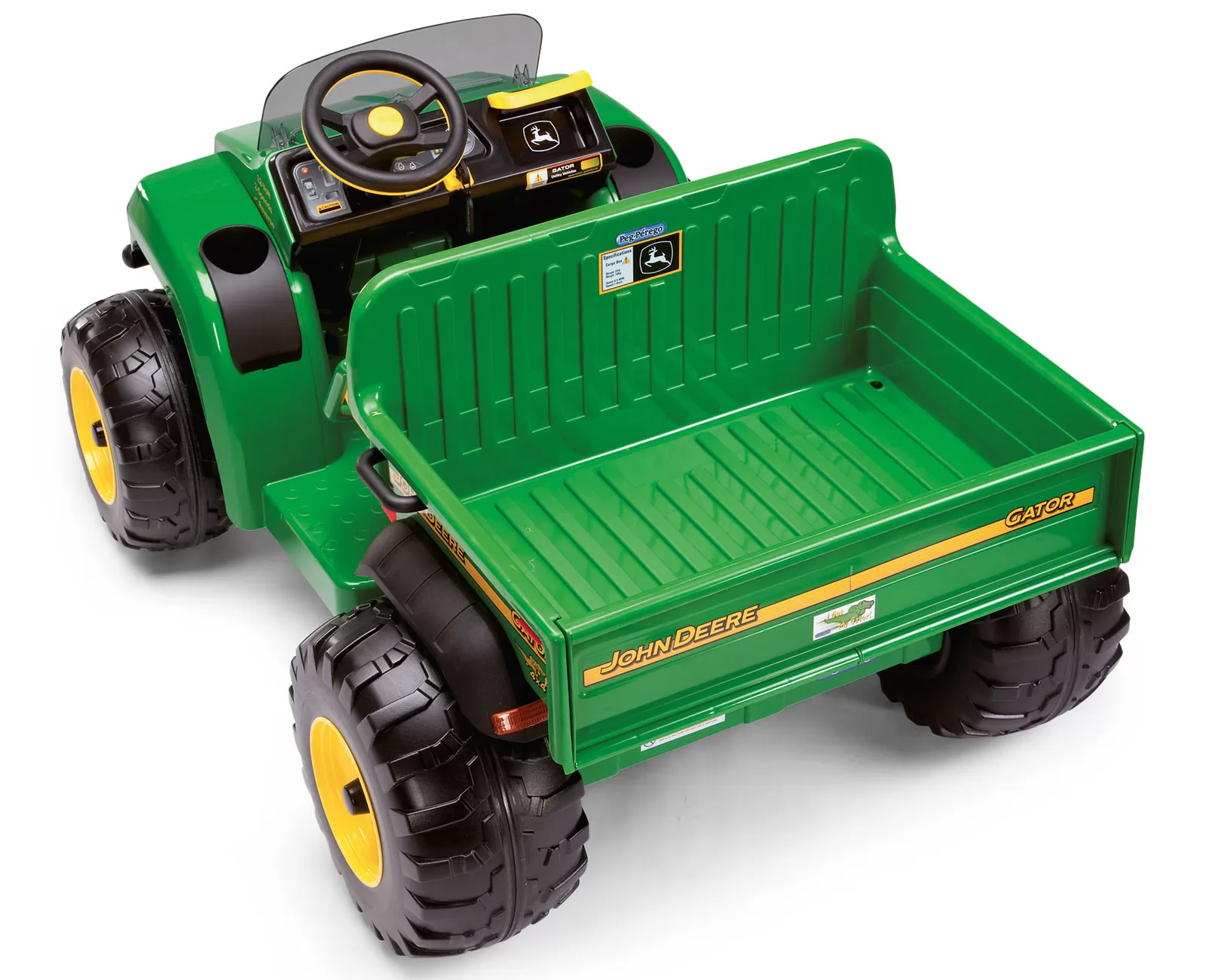 Tractor Eléctrico Infantil John Deere Gator HPX 2 Plazas
