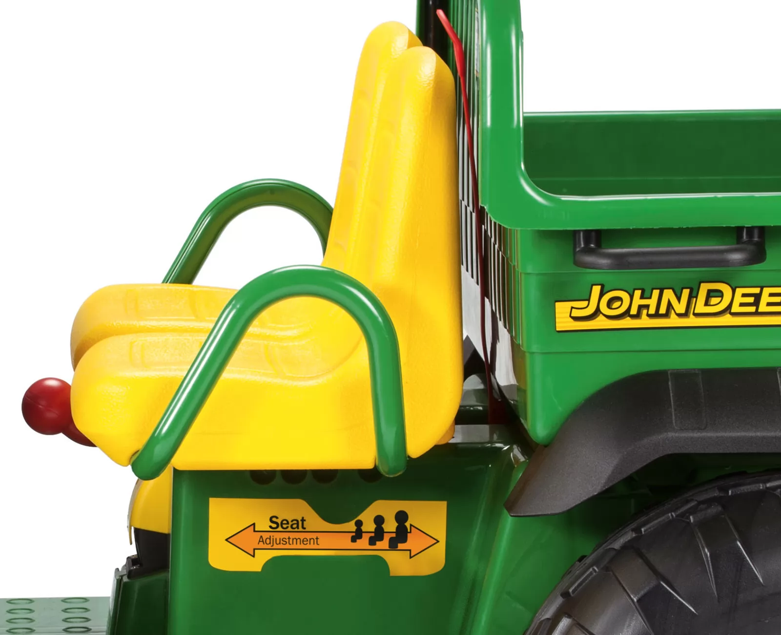 Tractor Eléctrico Infantil John Deere Gator HPX 2 Plazas