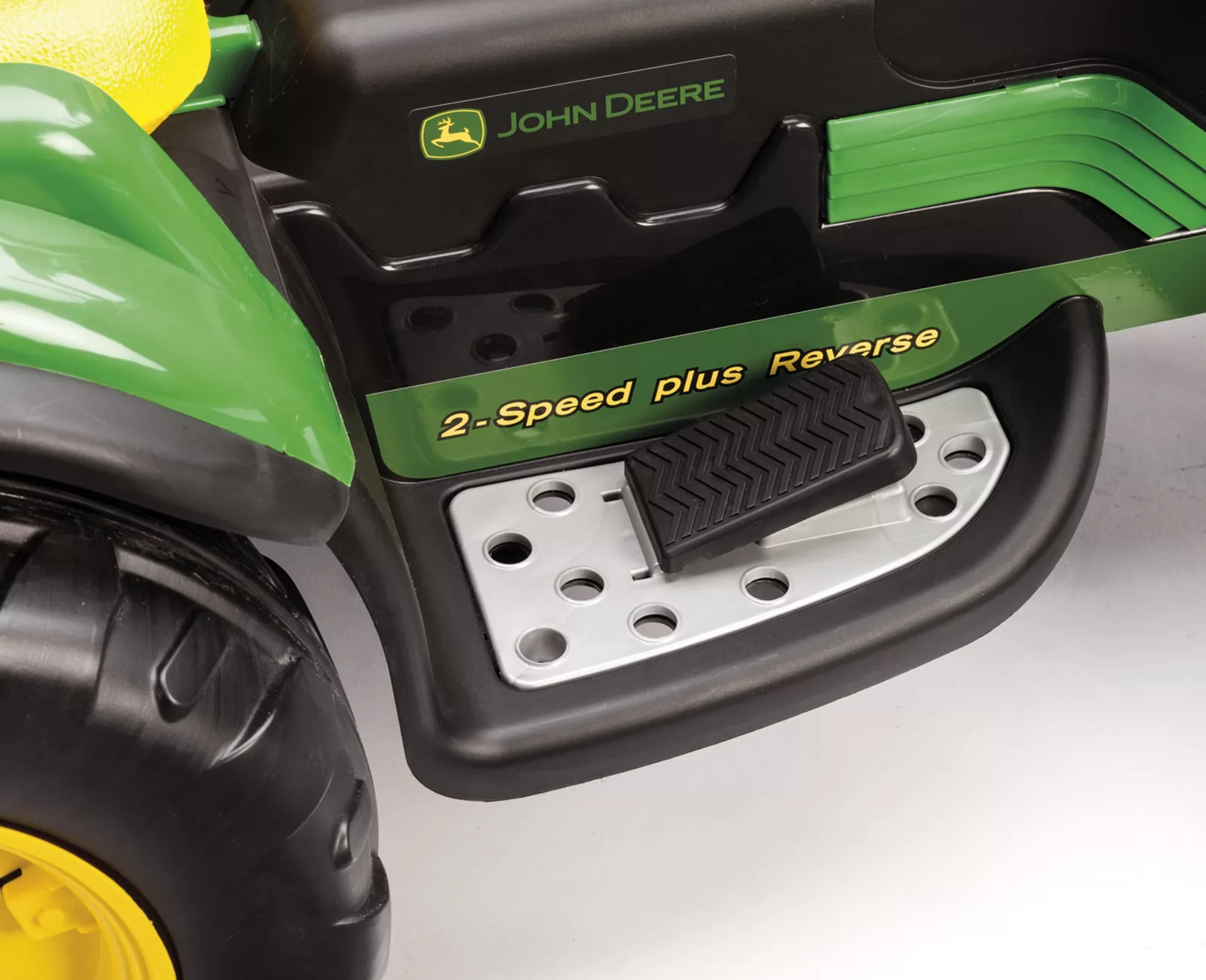 Tractor Eléctrico Infantil John Deere Ground Loader pedal