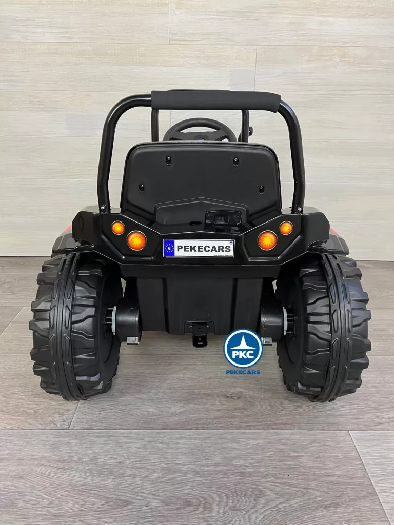 Tractor Electrico Peketrac 4100 12V 2.4G Rojo