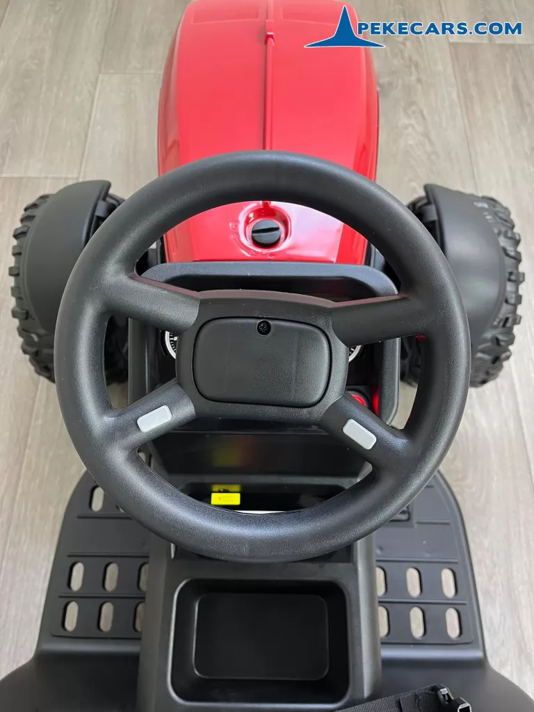 Tractor Electrico Peketrac 7100 12V Rojo volante