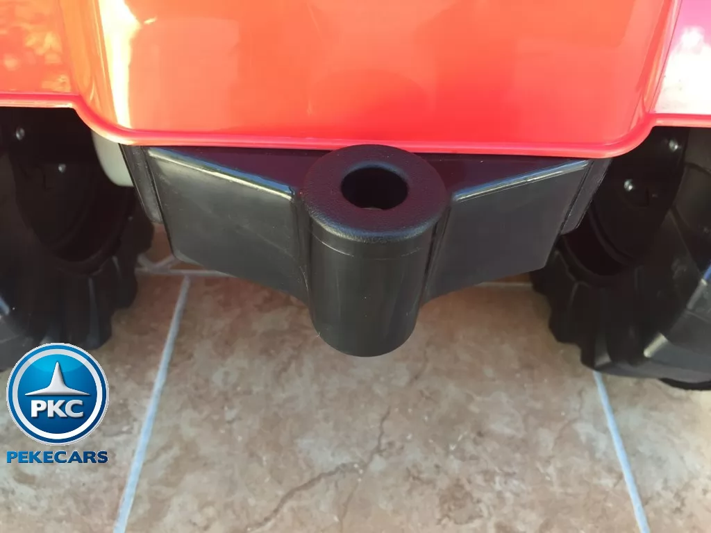 Tractor Eléctrico Infantil Case III Style Rojo