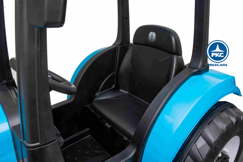Tractor Eléctrico New Holland T7 12V 2.4G Azul cabina