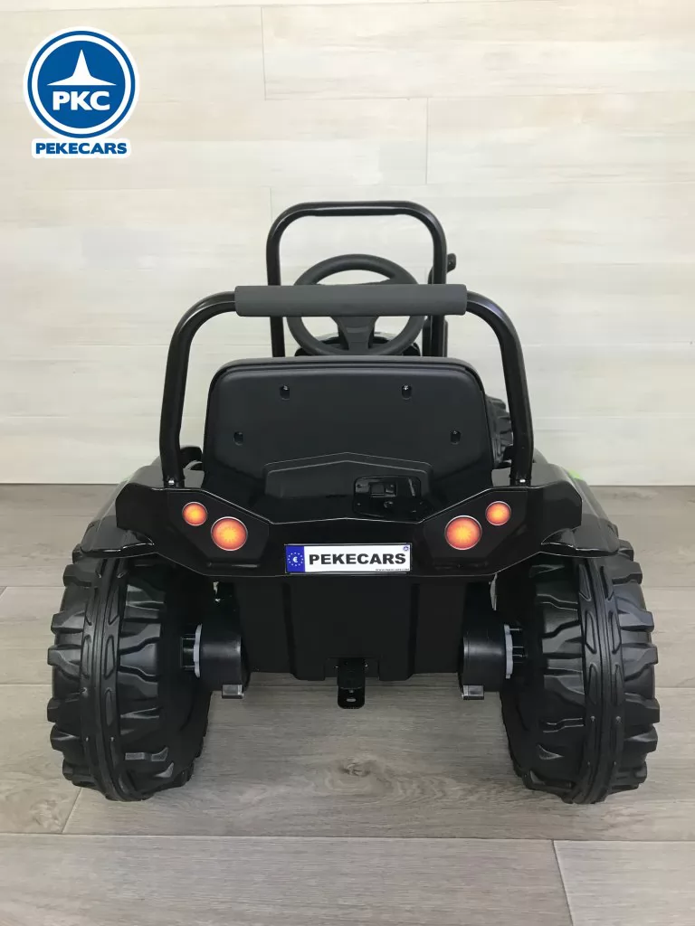 Tractor Electrico Peketrac 4100 12V 2.4G Verde vista trasera