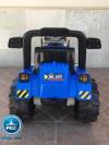 Tractor electrico azul con pala delantera 12V 2.4G new holland Style pekecars