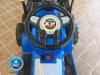 Tractor electrico azul con pala delantera 12V 2.4G new holland Style pekecars