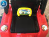 Tractor electrico con pala delantera rojo mando rc