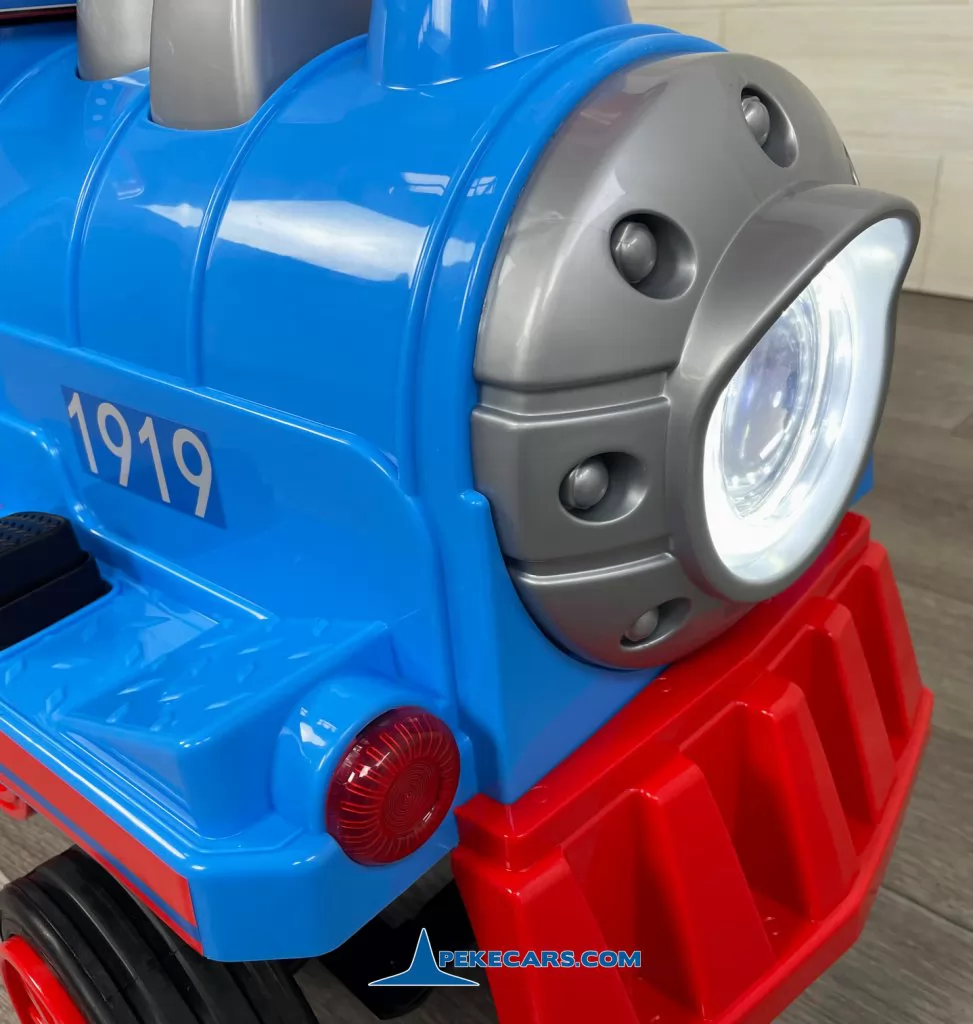 Tren electrico clasico 1919 12V Azul frontal