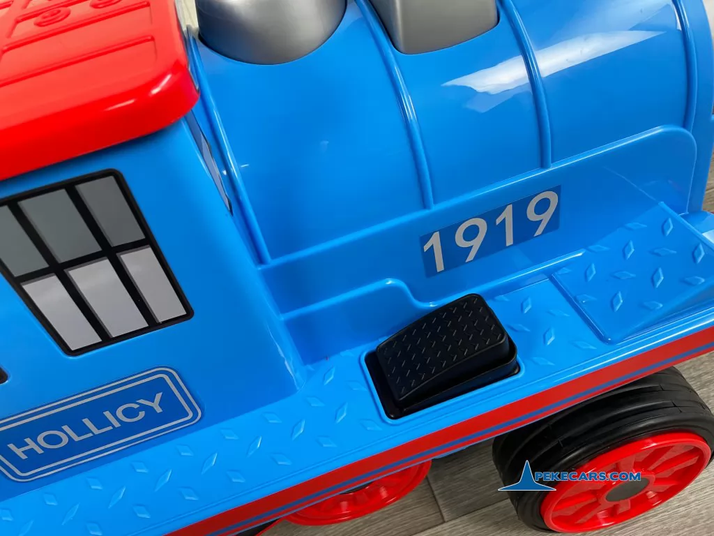 Tren electrico clasico 1919 12V Azul acelerador