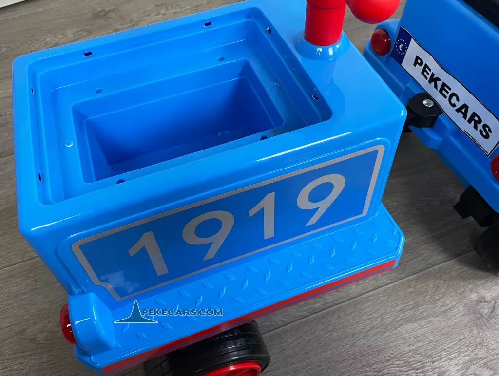 Tren electrico clasico 1919 12V Azul vagon
