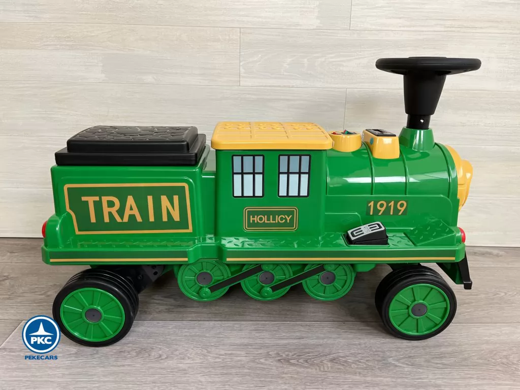 Tren electrico clasico 1919 12V Verde infantil