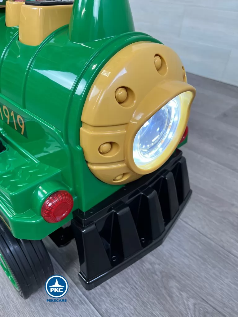 Tren electrico clasico 1919 12V Verde faro