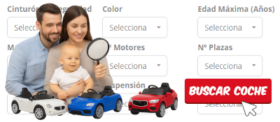 Buscador de coches eléctricos infantiles Pekecars
