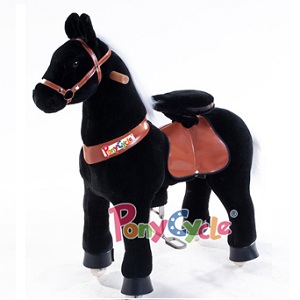 Ponycycle furia pequeño negro intenso
